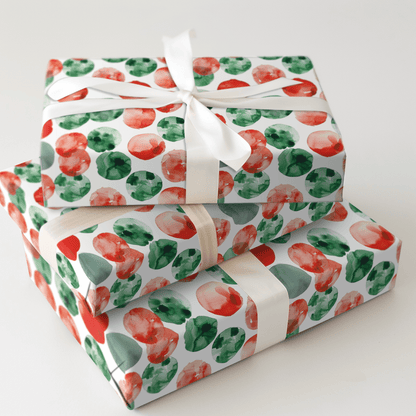 Peppermint Polka - Wrapping Paper - Aspen & Arlo
