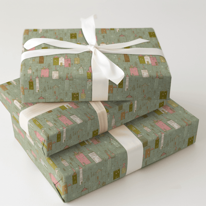 Hayes Hues - Wrapping Paper - Aspen & Arlo