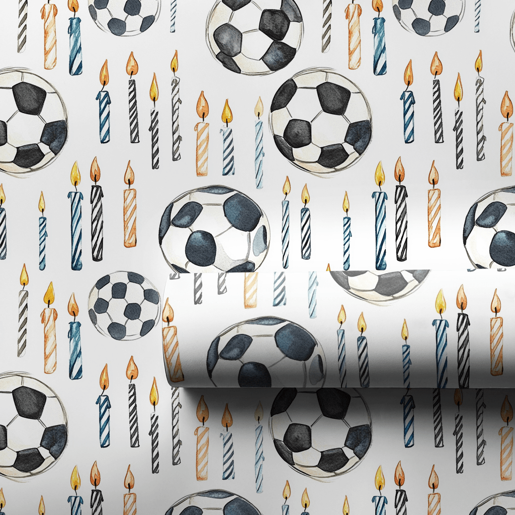 Kick the Wish - Wrapping Paper - Aspen & Arlo