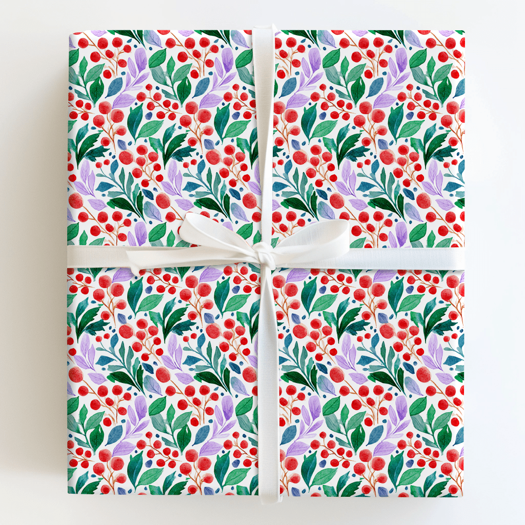 Hint of Purple - Wrapping Paper - Aspen & Arlo