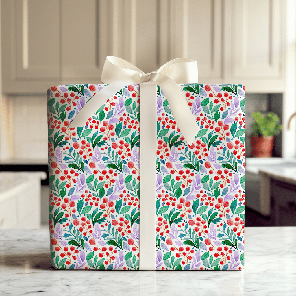 Hint of Purple - Wrapping Paper - Aspen & Arlo