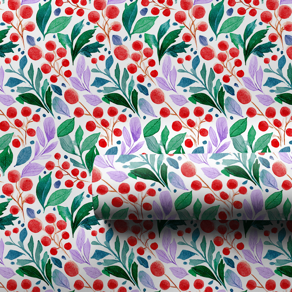 Hint of Purple - Wrapping Paper - Aspen & Arlo