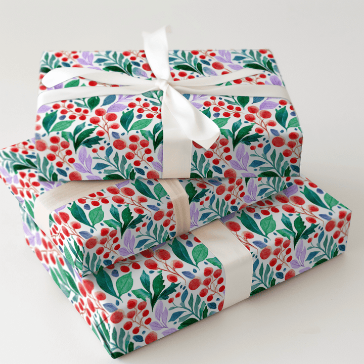 Hint of Purple - Wrapping Paper - Aspen & Arlo