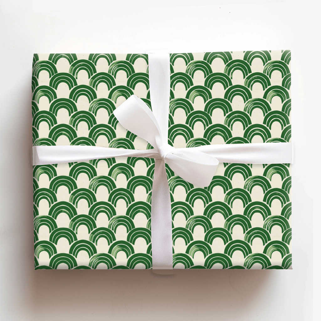 Green Dreams - Wrapping Paper - Aspen & Arlo