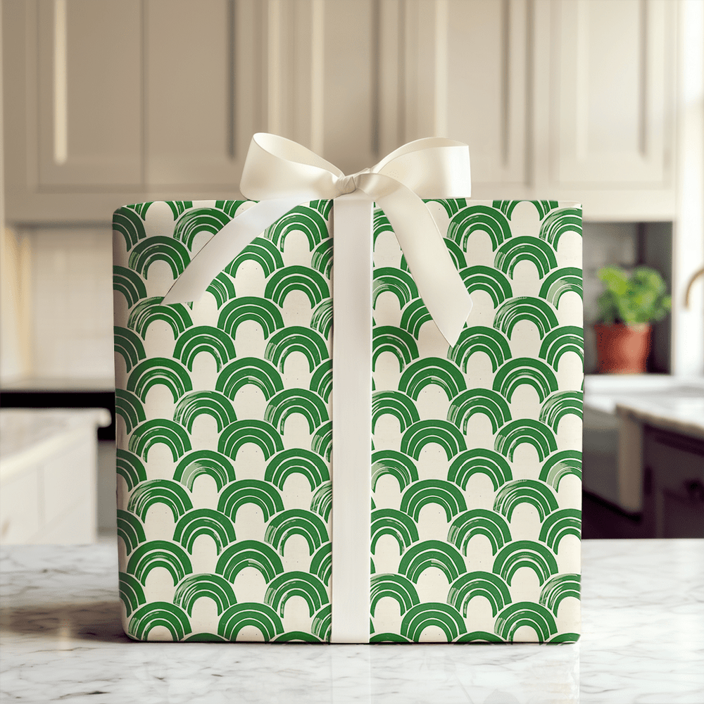 Green Dreams - Wrapping Paper - Aspen & Arlo