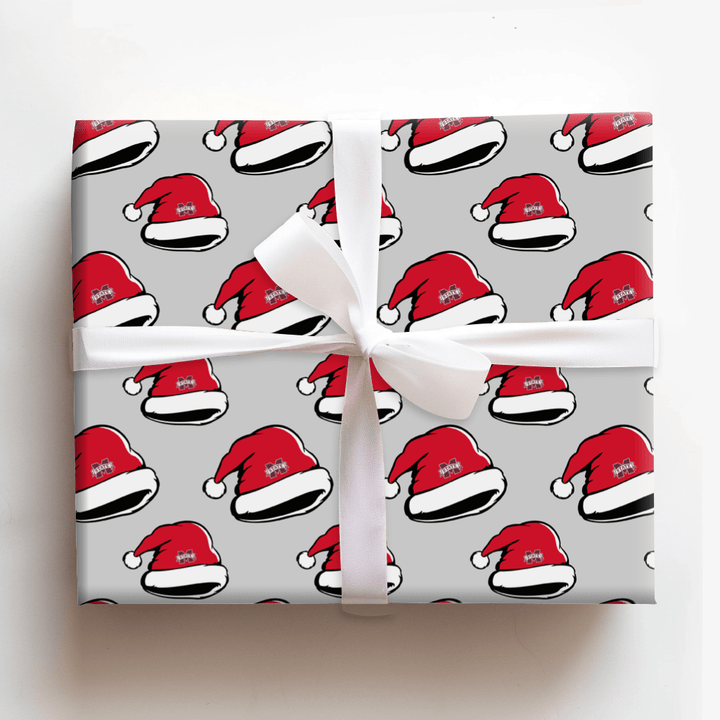 Maroon Merry - Wrapping Paper - Aspen & Arlo