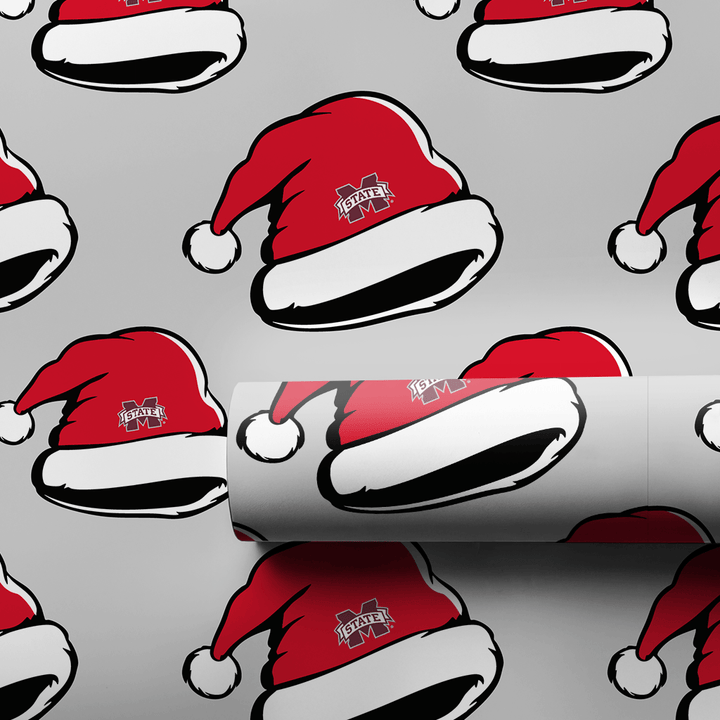 Maroon Merry - Wrapping Paper - Aspen & Arlo
