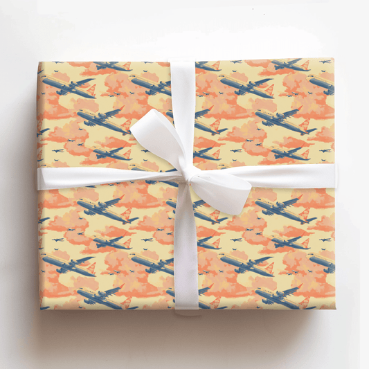 Fly Me to the Clouds - Wrapping Paper - Aspen & Arlo