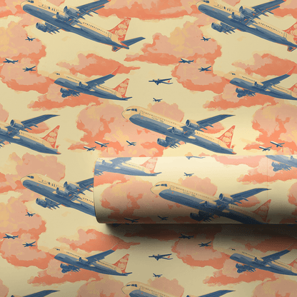 Fly Me to the Clouds - Wrapping Paper - Aspen & Arlo