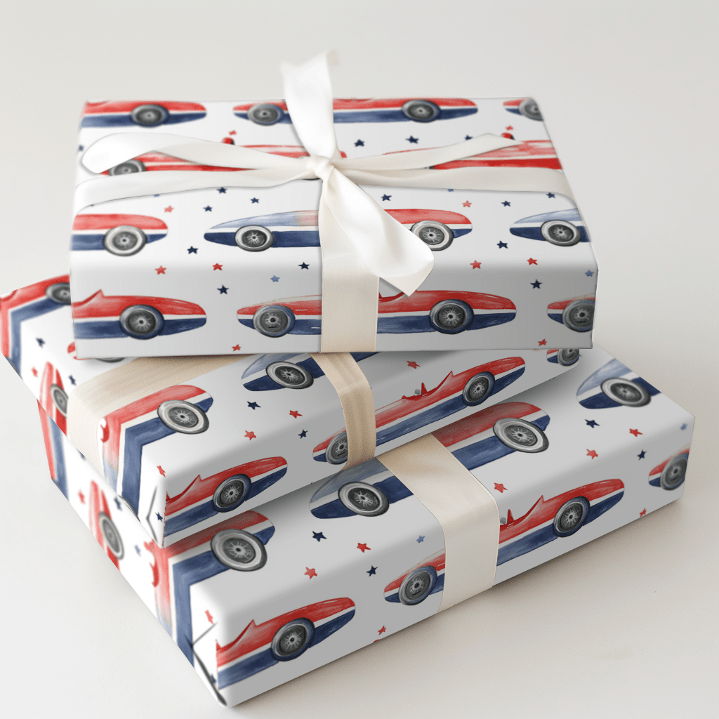 Speed Star - Wrapping Paper - Aspen & Arlo