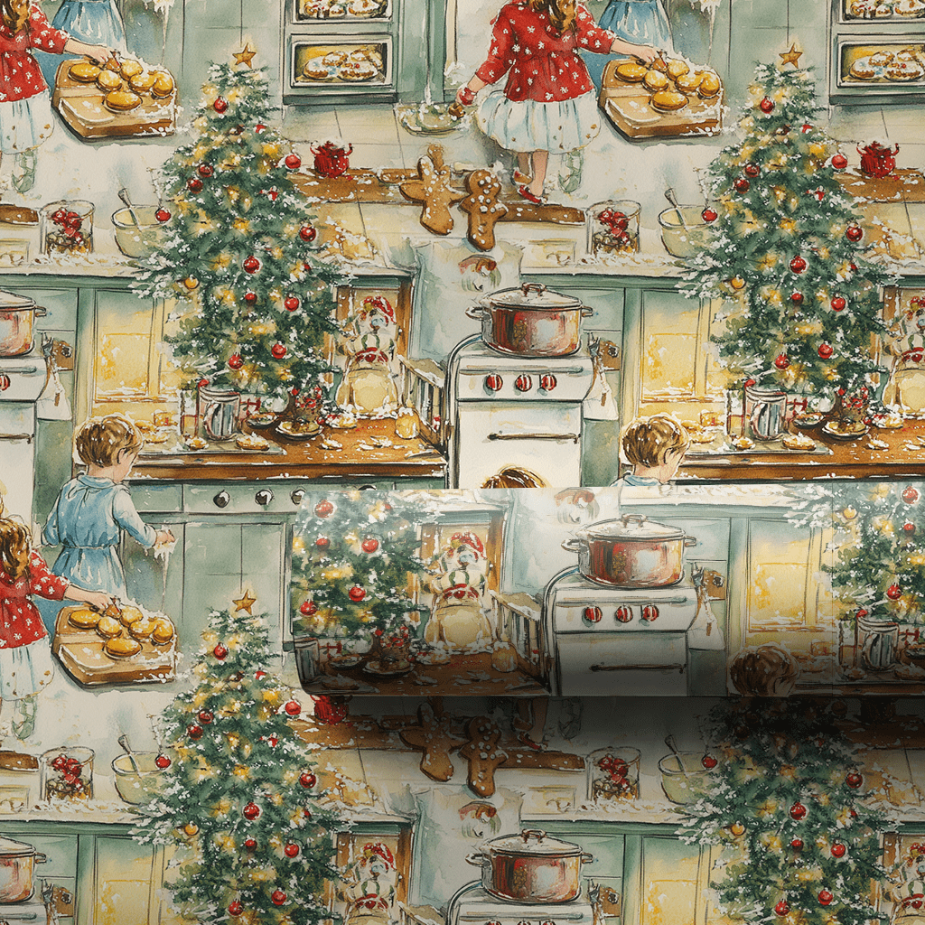 Vintage Sugar and Spice - Wrapping Paper - Aspen & Arlo