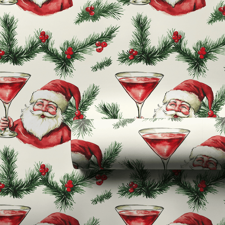 Dirty Santa - Wrapping Paper - Aspen & Arlo