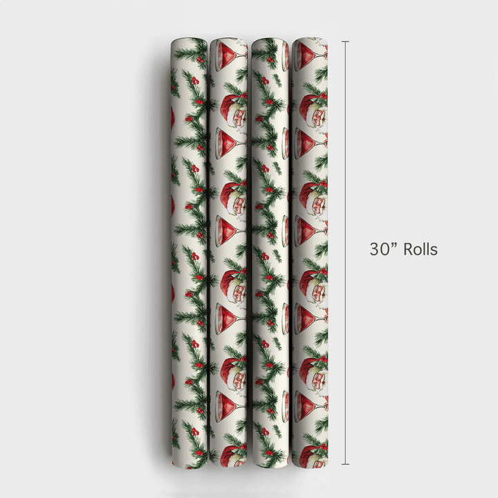 Dirty Santa - Wrapping Paper - Aspen & Arlo