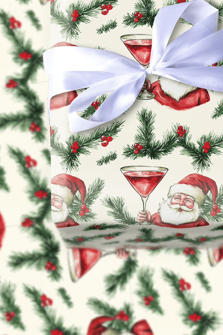 Dirty Santa - Wrapping Paper - Aspen & Arlo