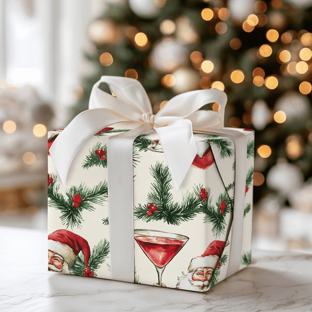 Dirty Santa - Wrapping Paper - Aspen & Arlo