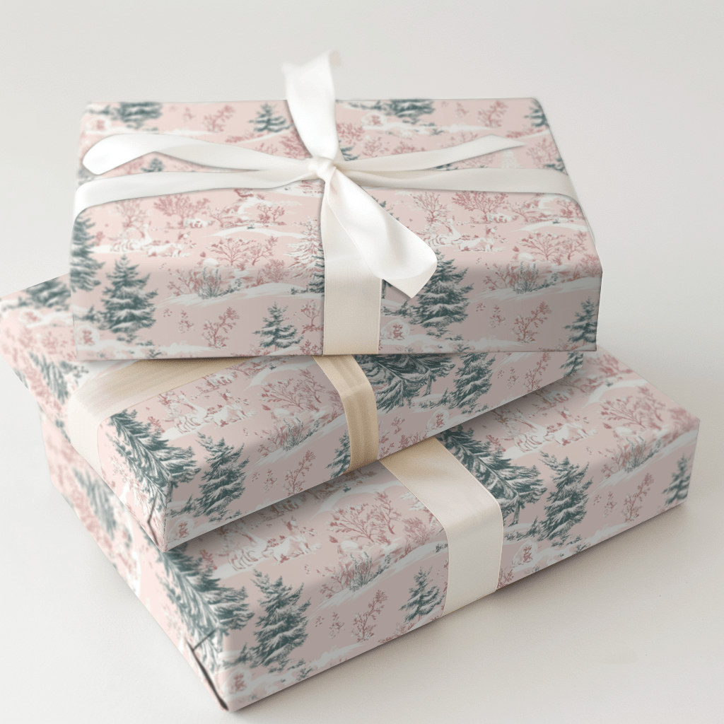 Pastel Frost Toile - Wrapping Paper - Aspen & Arlo