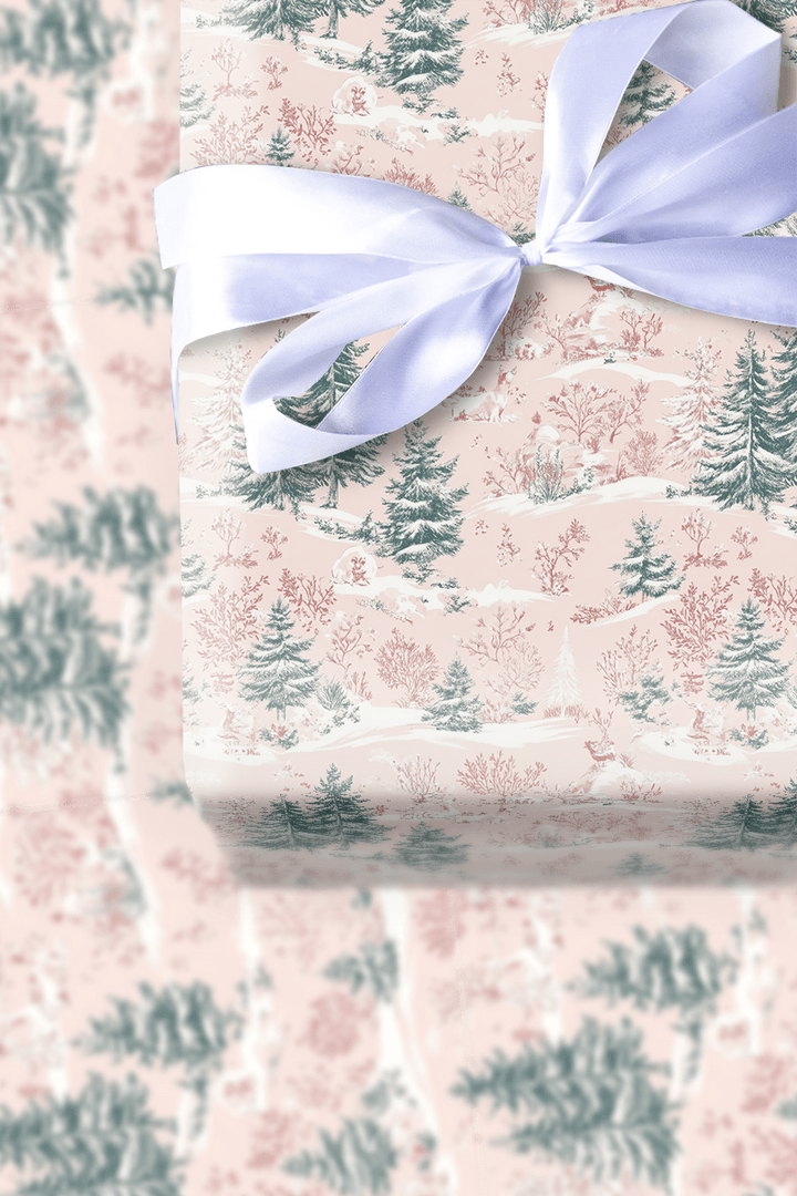 Pastel Frost Toile - Wrapping Paper - Aspen & Arlo