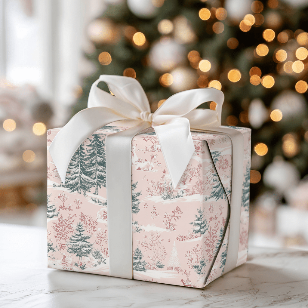 Pastel Frost Toile - Wrapping Paper - Aspen & Arlo