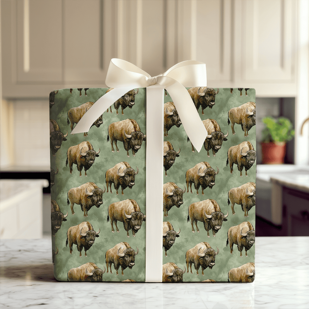 Expanse and Star - Wrapping Paper - Aspen & Arlo