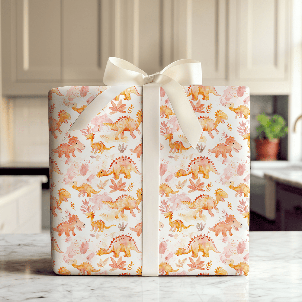 Tiny Dinos - Wrapping Paper - Aspen & Arlo