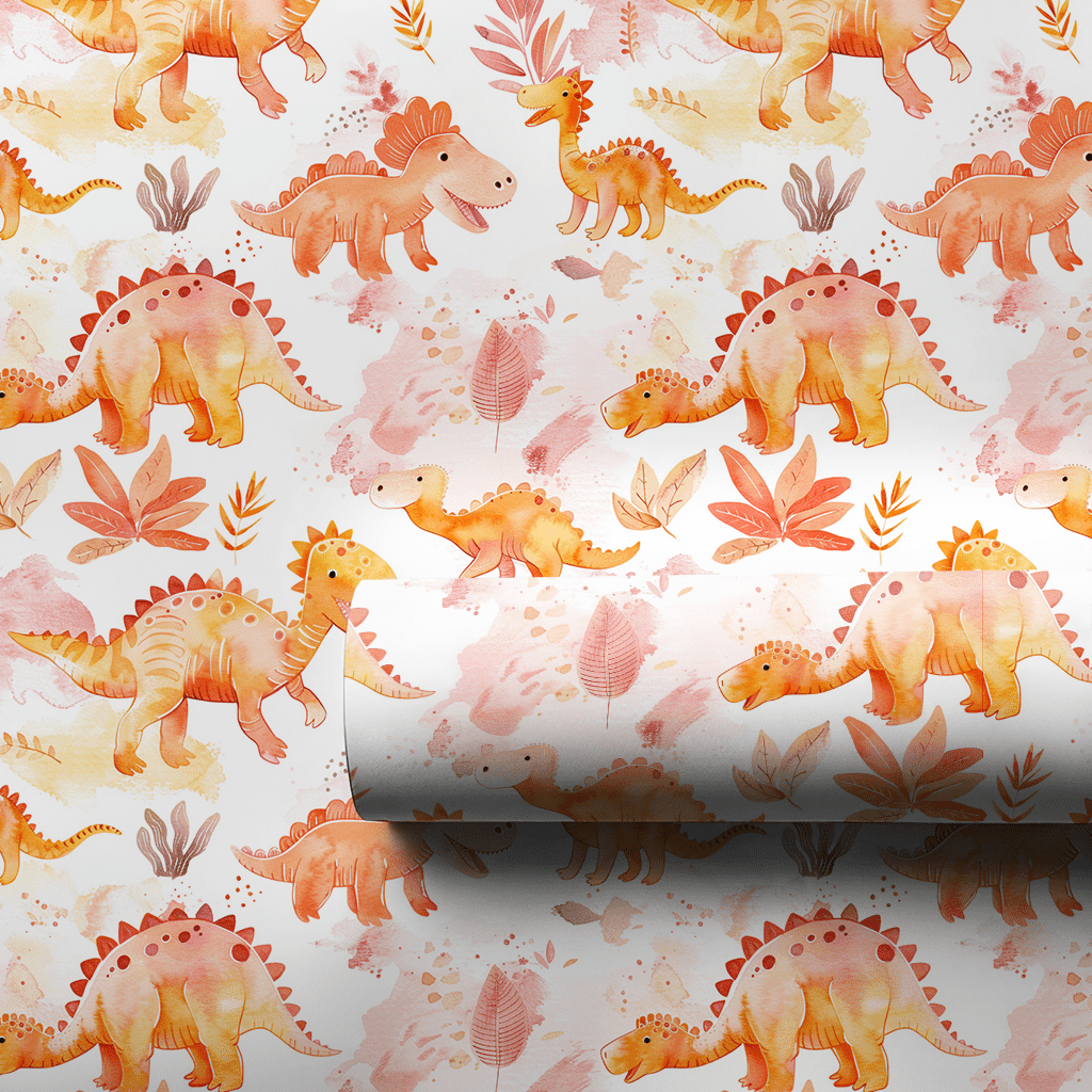 Tiny Dinos - Wrapping Paper - Aspen & Arlo