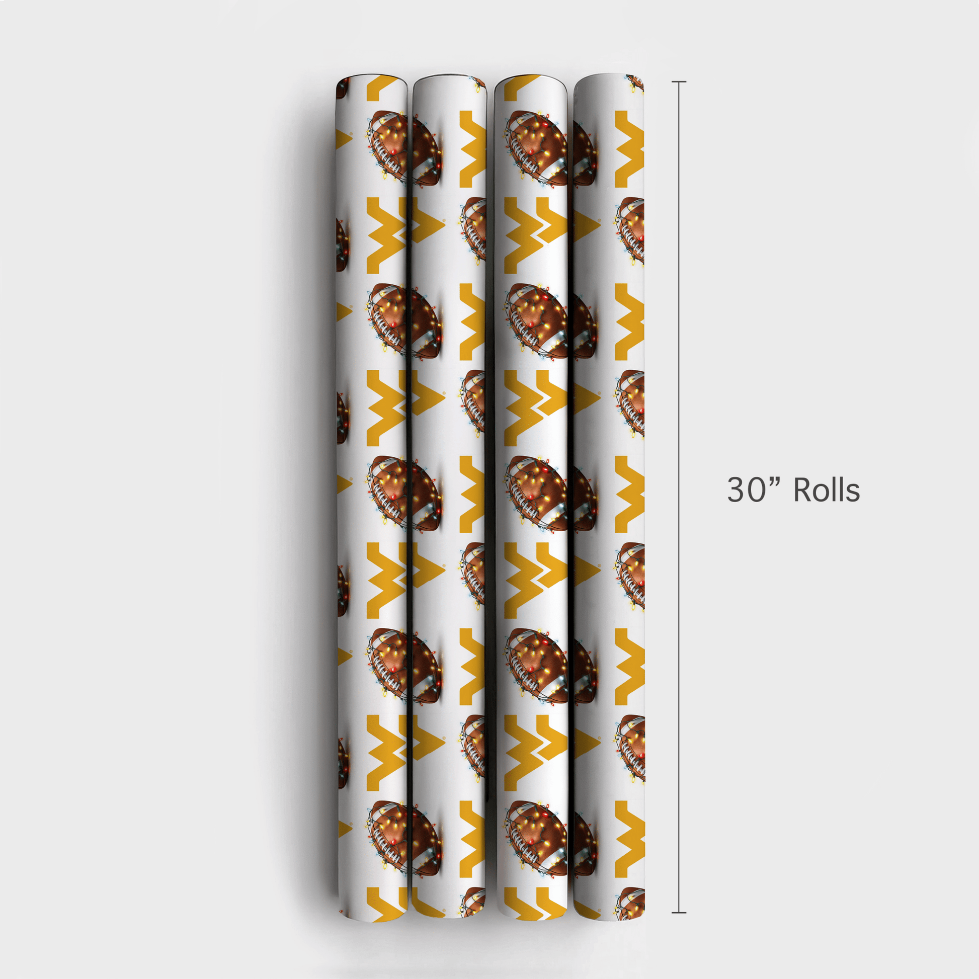 Festive Field WVU - Wrapping Paper - Aspen & Arlo