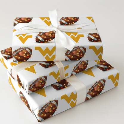 Festive Field WVU - Wrapping Paper - Aspen & Arlo