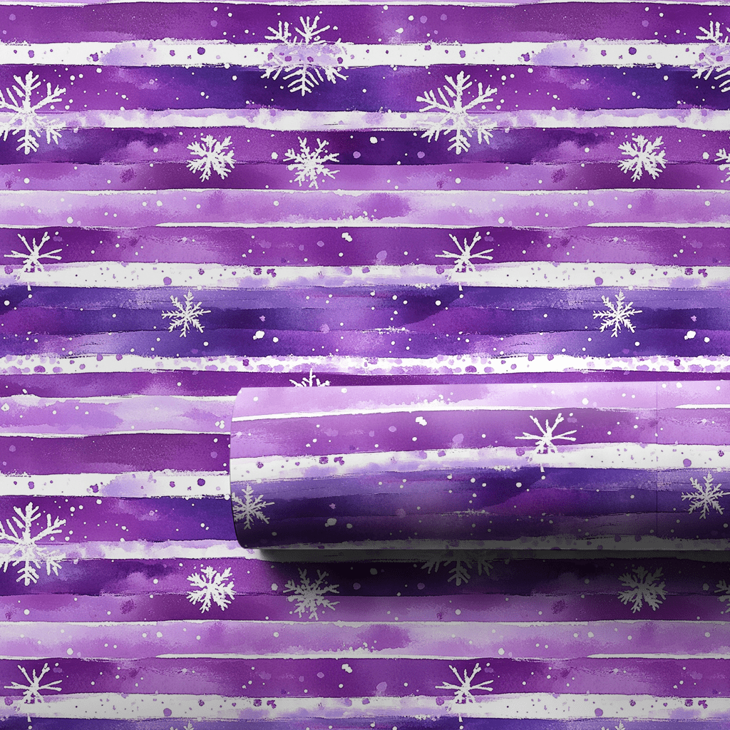 Hyacinth Snow - Wrapping Paper - Aspen & Arlo