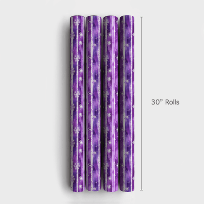 Hyacinth Snow - Wrapping Paper - Aspen & Arlo