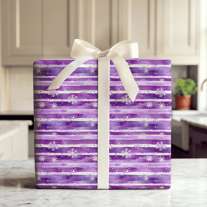Hyacinth Snow - Wrapping Paper - Aspen & Arlo