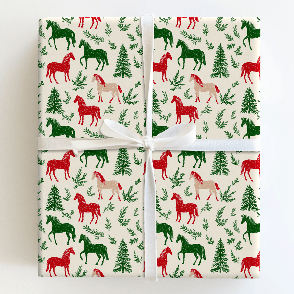 Yuletide Herd - Wrapping Paper - Aspen & Arlo