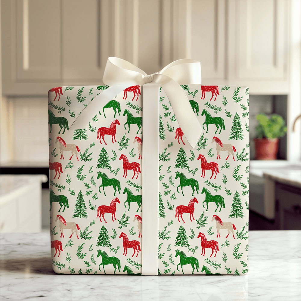 Yuletide Herd - Wrapping Paper - Aspen & Arlo