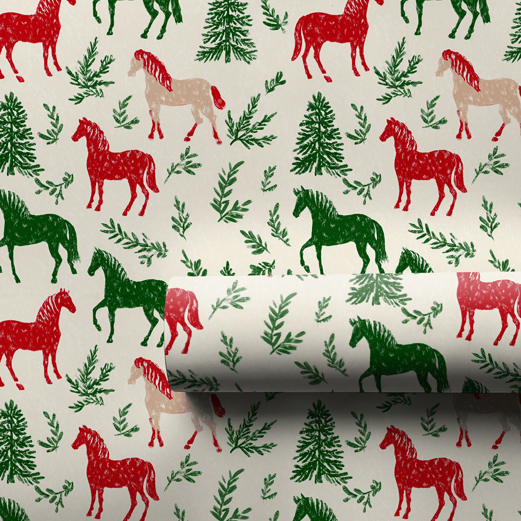 Yuletide Herd - Wrapping Paper - Aspen & Arlo