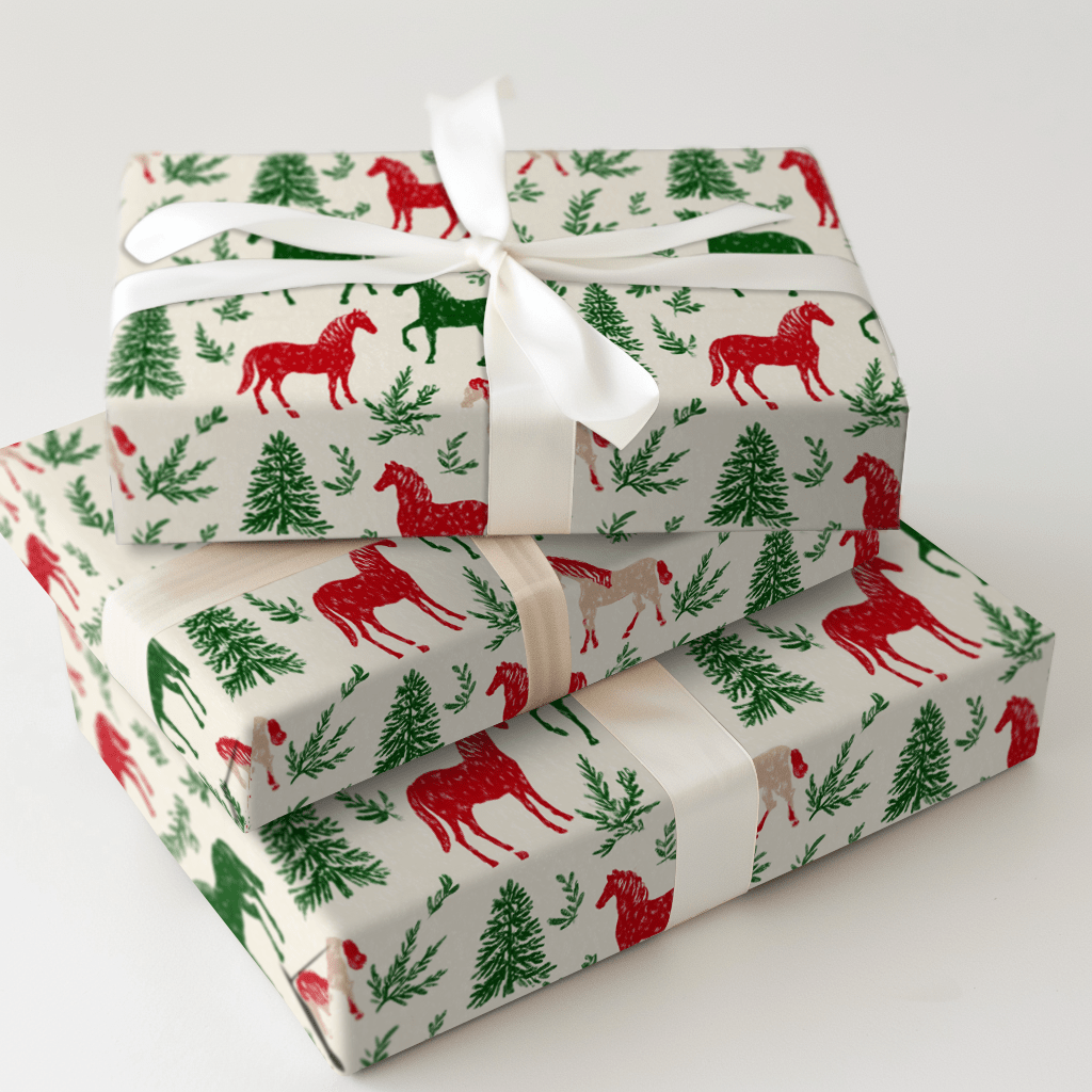 Yuletide Herd - Wrapping Paper - Aspen & Arlo
