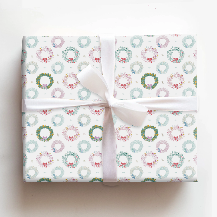 Sketched Wreath Bows