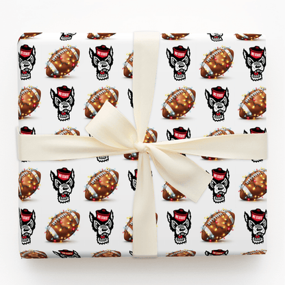 Howling Holiday Game - Wrapping Paper - Aspen & Arlo