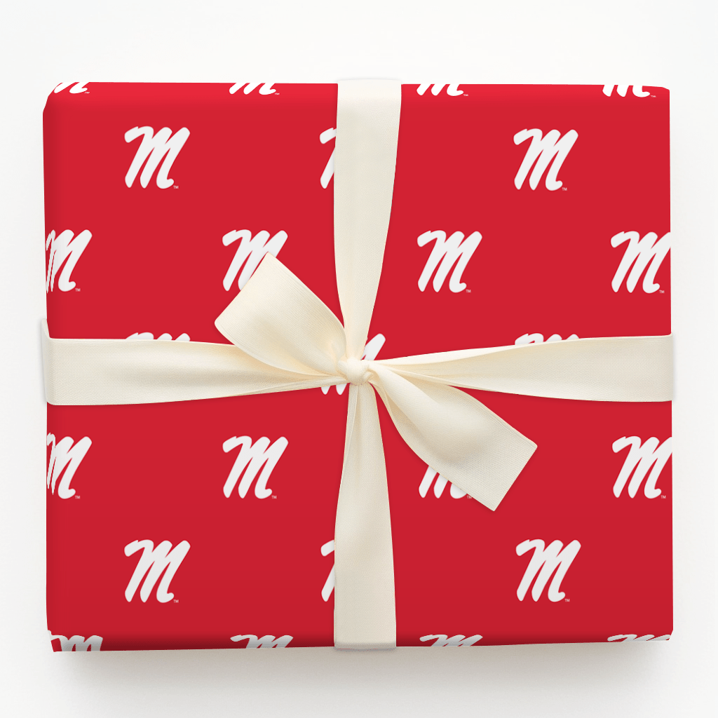 Big Red Ole Miss - Wrapping Paper - Aspen & Arlo
