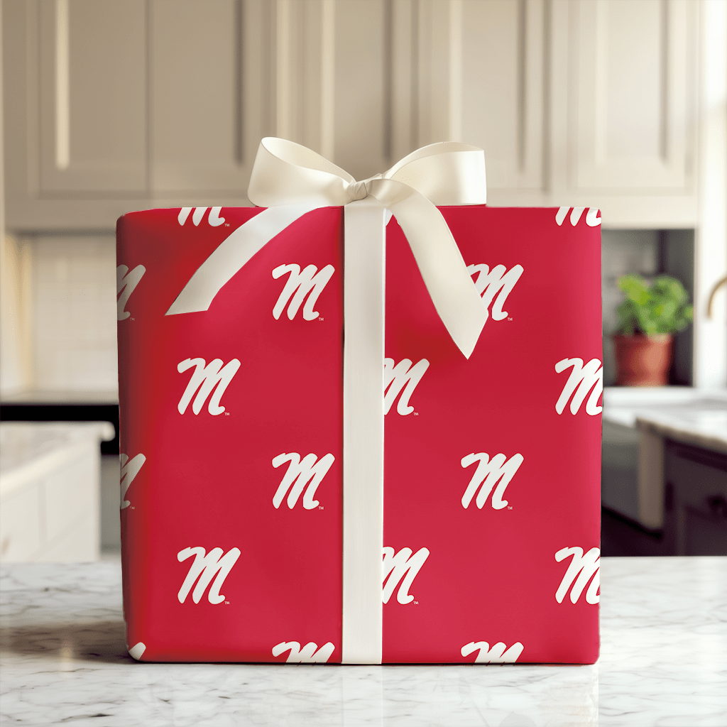 Big Red Ole Miss - Wrapping Paper - Aspen & Arlo