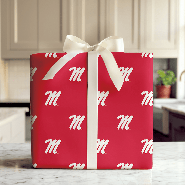 Big Red Ole Miss - Wrapping Paper - Aspen & Arlo
