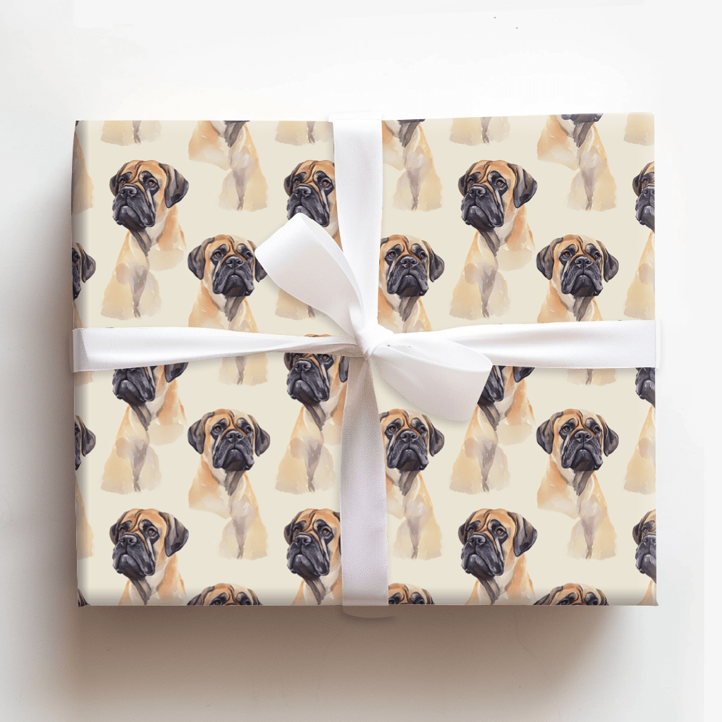 Mastiff Majesty - Wrapping Paper - Aspen & Arlo