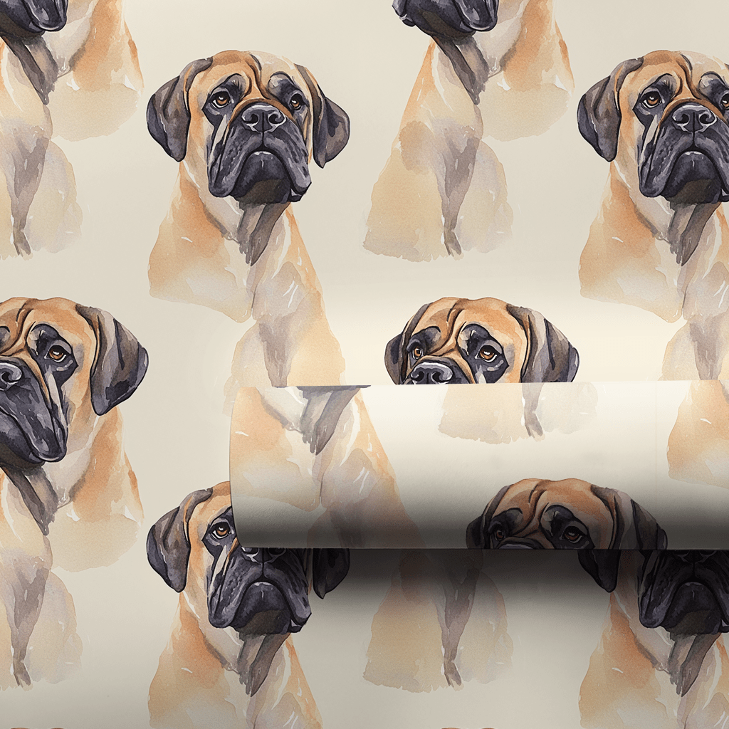 Mastiff Majesty - Wrapping Paper - Aspen & Arlo