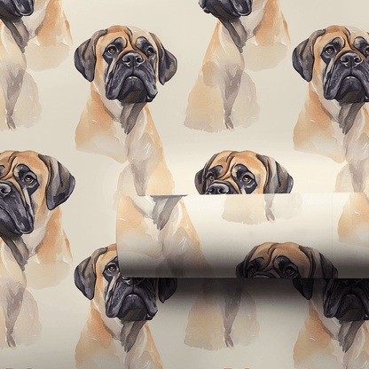 Mastiff Majesty - Wrapping Paper - Aspen & Arlo