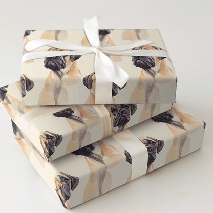 Mastiff Majesty - Wrapping Paper - Aspen & Arlo