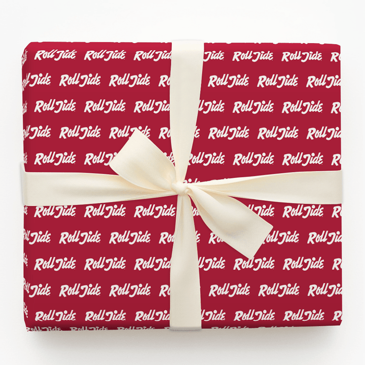 Roll Tide Script - Wrapping Paper - Aspen & Arlo