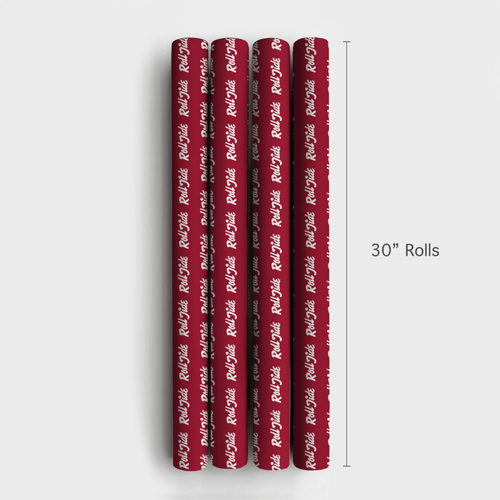 Roll Tide Script - Wrapping Paper - Aspen & Arlo