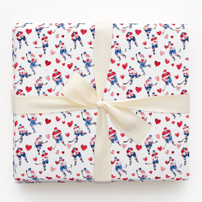 Hearts on Ice - Wrapping Paper - Aspen & Arlo