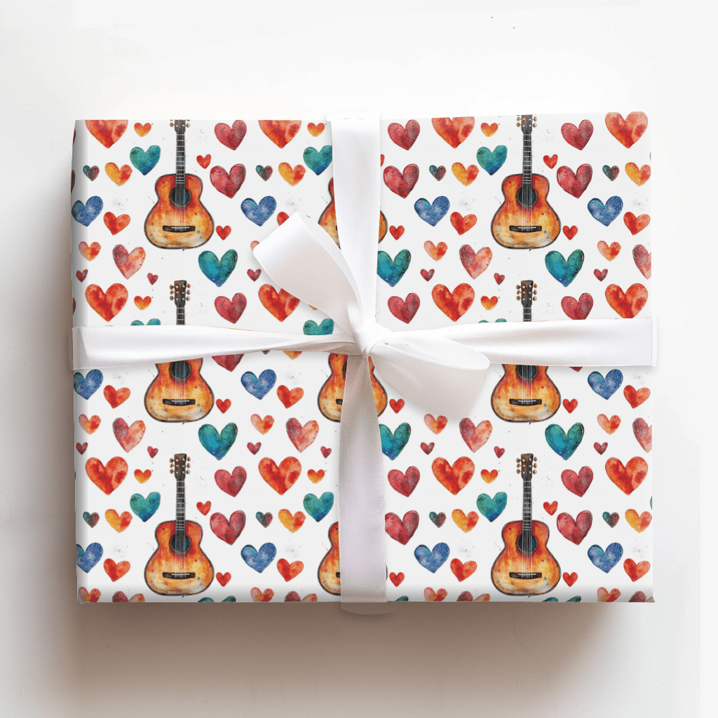 Pluck My Heart - Wrapping Paper - Aspen & Arlo