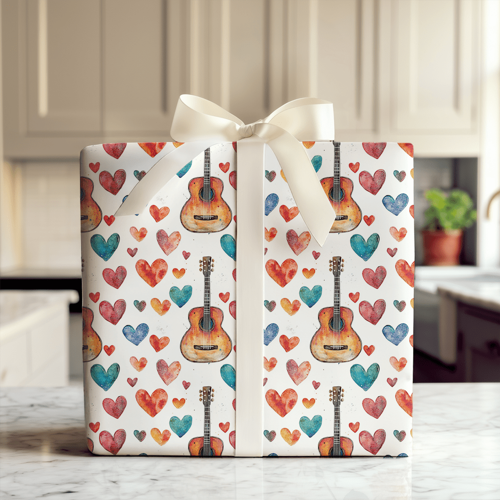 Pluck My Heart - Wrapping Paper - Aspen & Arlo