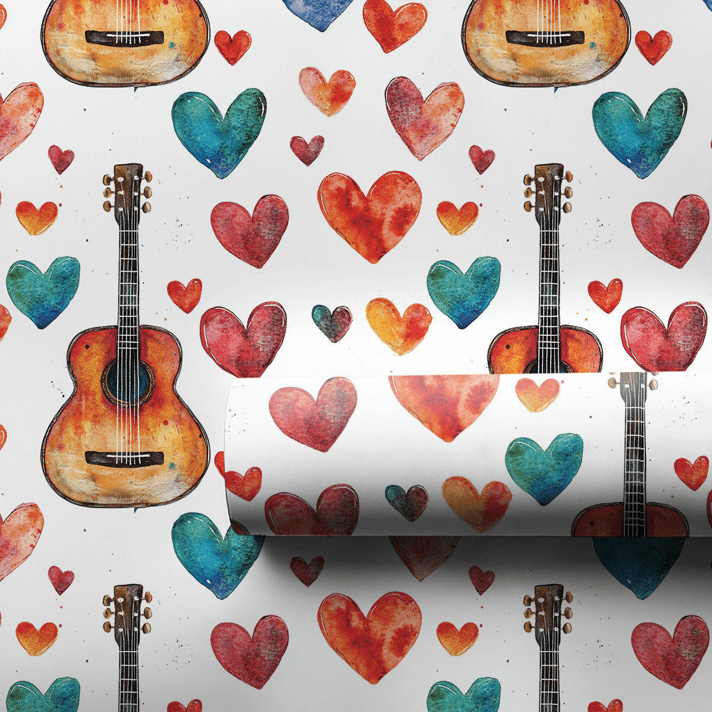 Pluck My Heart - Wrapping Paper - Aspen & Arlo