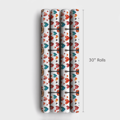 Pluck My Heart - Wrapping Paper - Aspen & Arlo